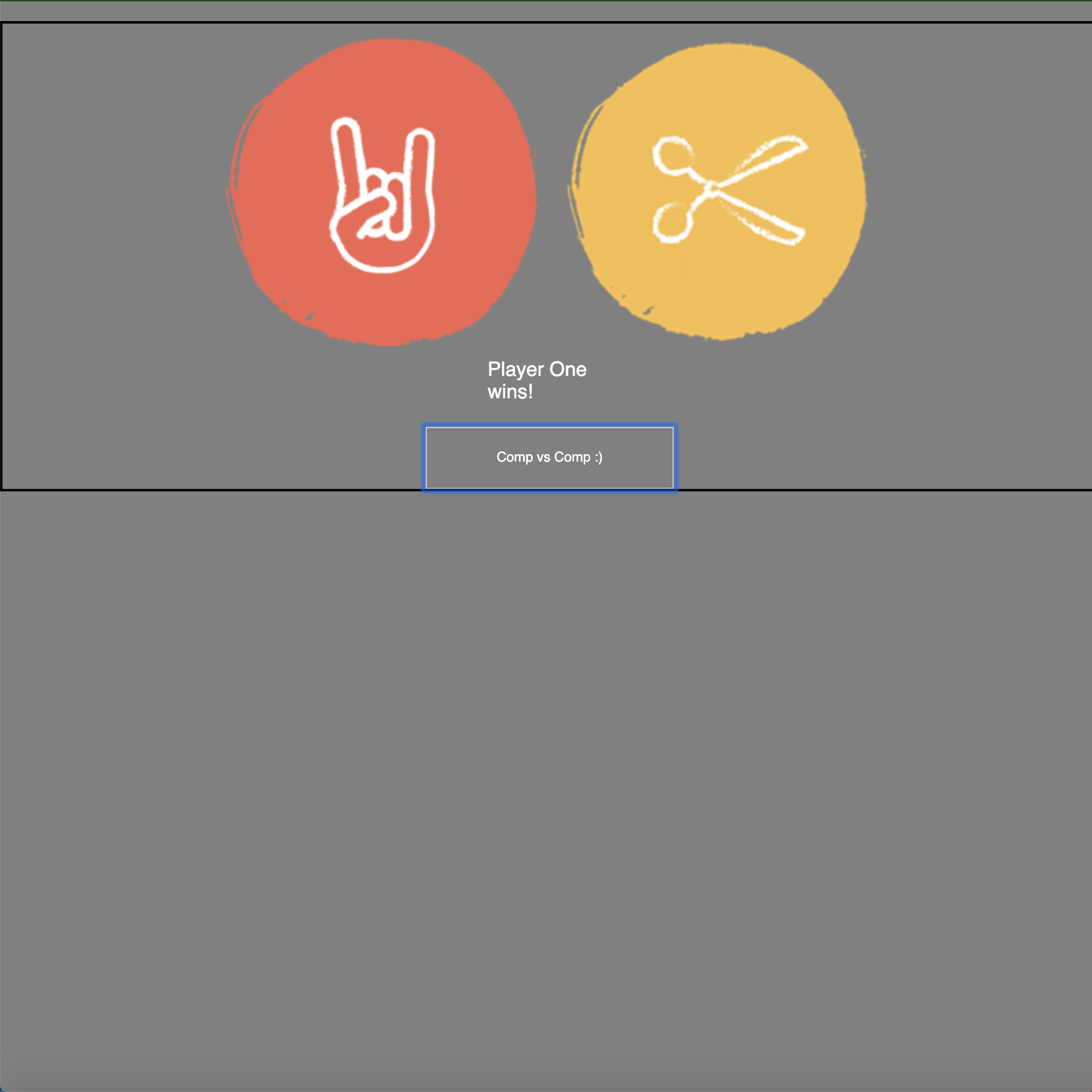 Image of the Rock-Paper-Scissors React.js project