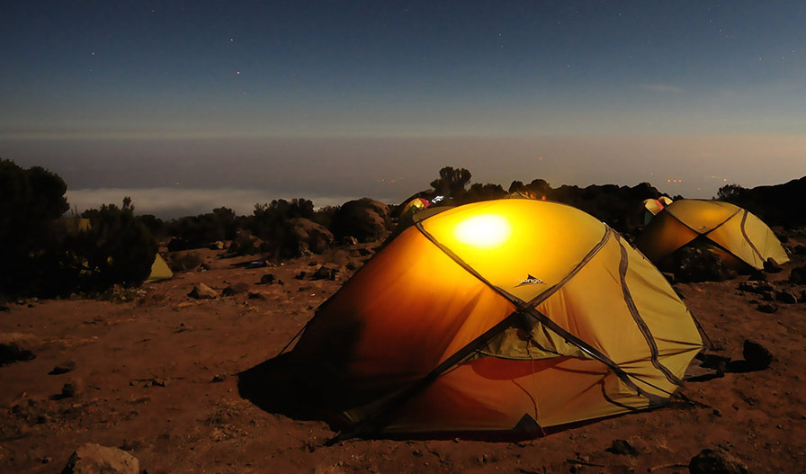 Picture of a campsite